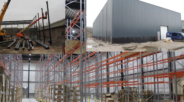 Uitbreiding naar 2.500 palletplaatsen